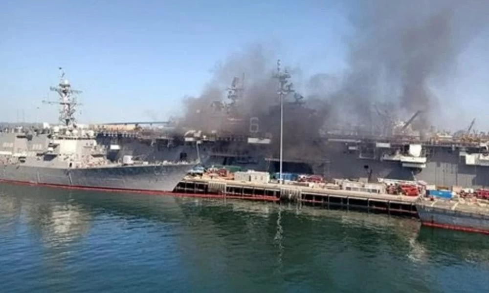 Έκρηξη στην αμερικανική βάση του πολεμικού ναυτικού στο Σαν Ντιέγκο (βίντεο)